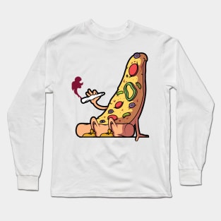 420 Pizza Joint Fitted Long Sleeve T-Shirt